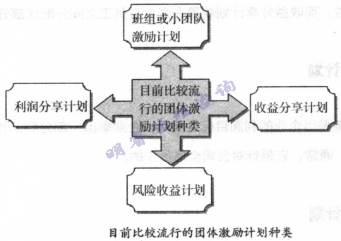 目前比较流行的团体激励谋划种类